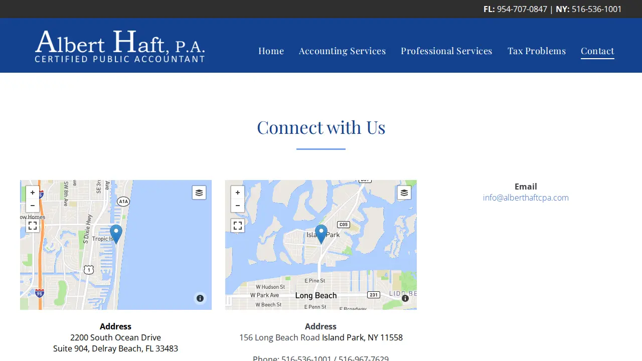 Albert haft cpapc page