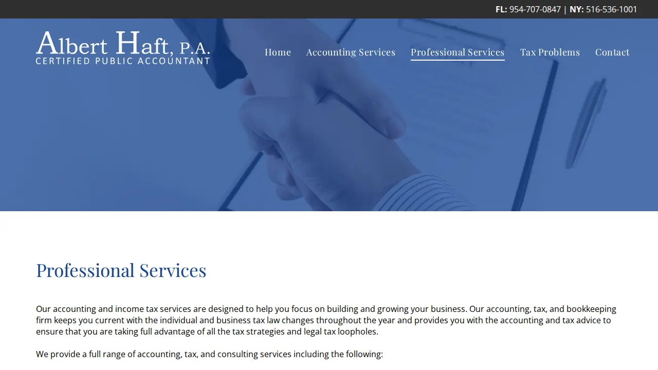 Albert haft cpapc page