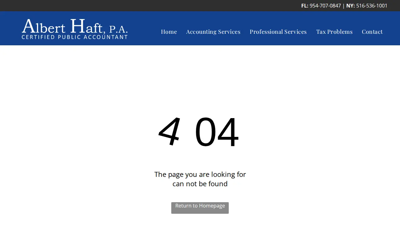 Albert haft cpapc page