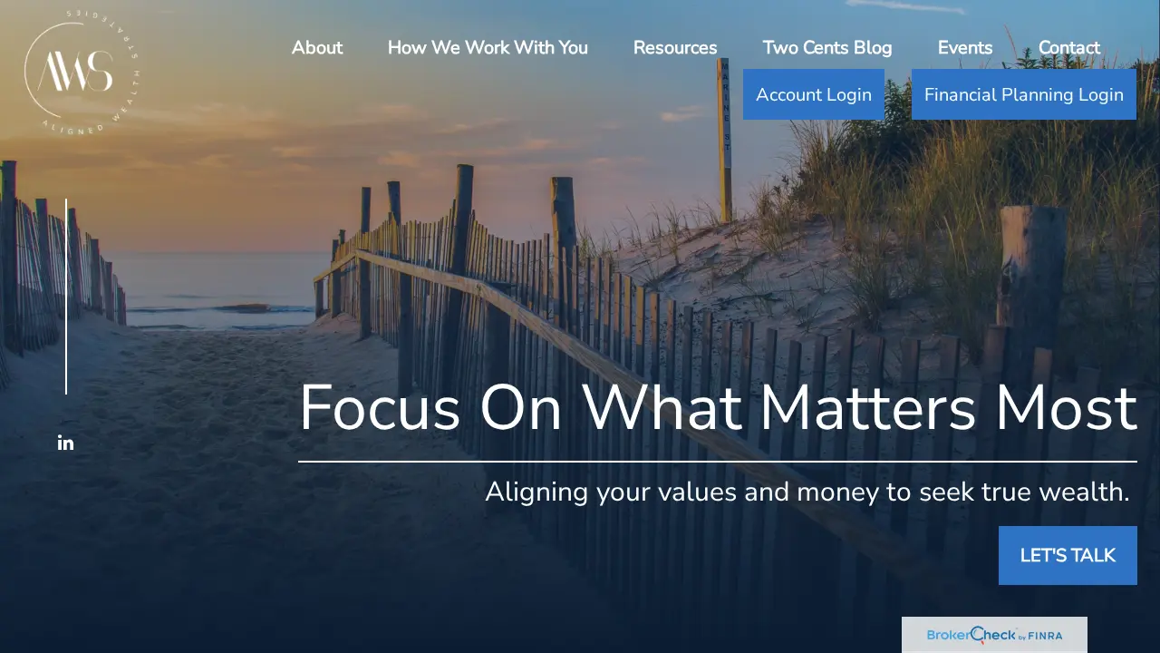 Aligned Wealth Strategies website
