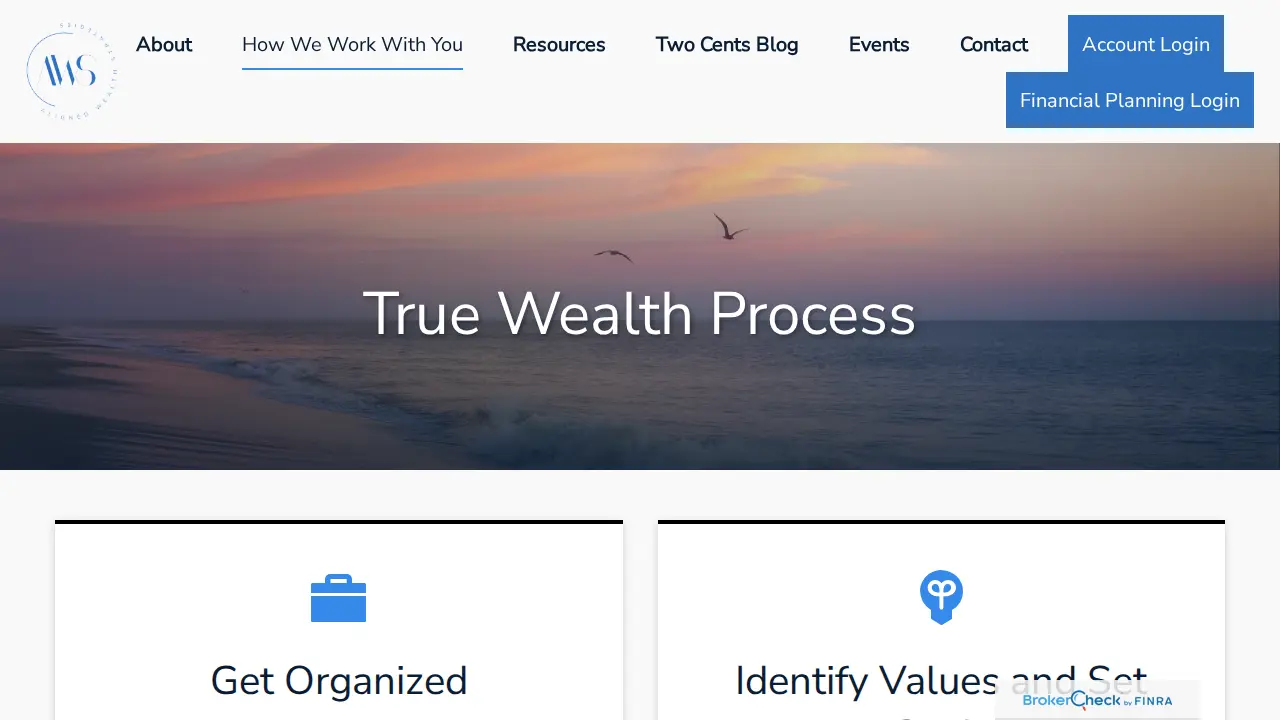 Aligned Wealth Strategies page