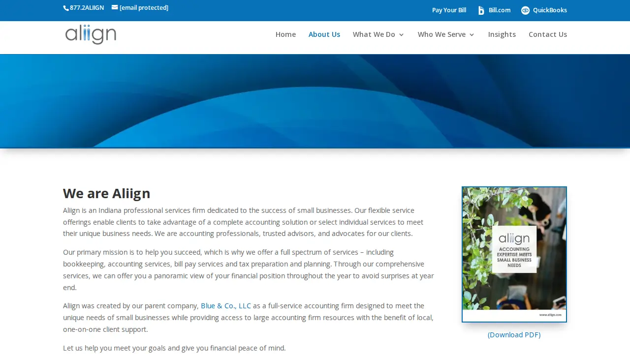 Aliign, LLC page