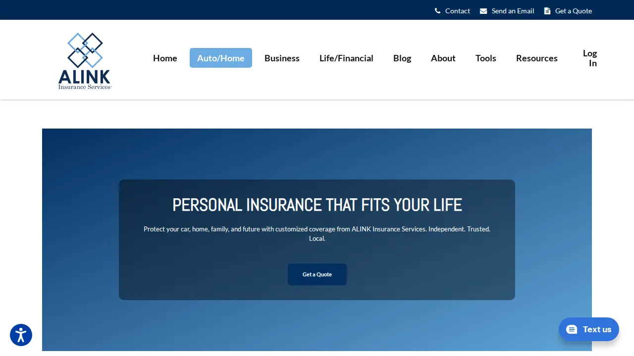 ALINK Insurance Services - Parker, CO page
