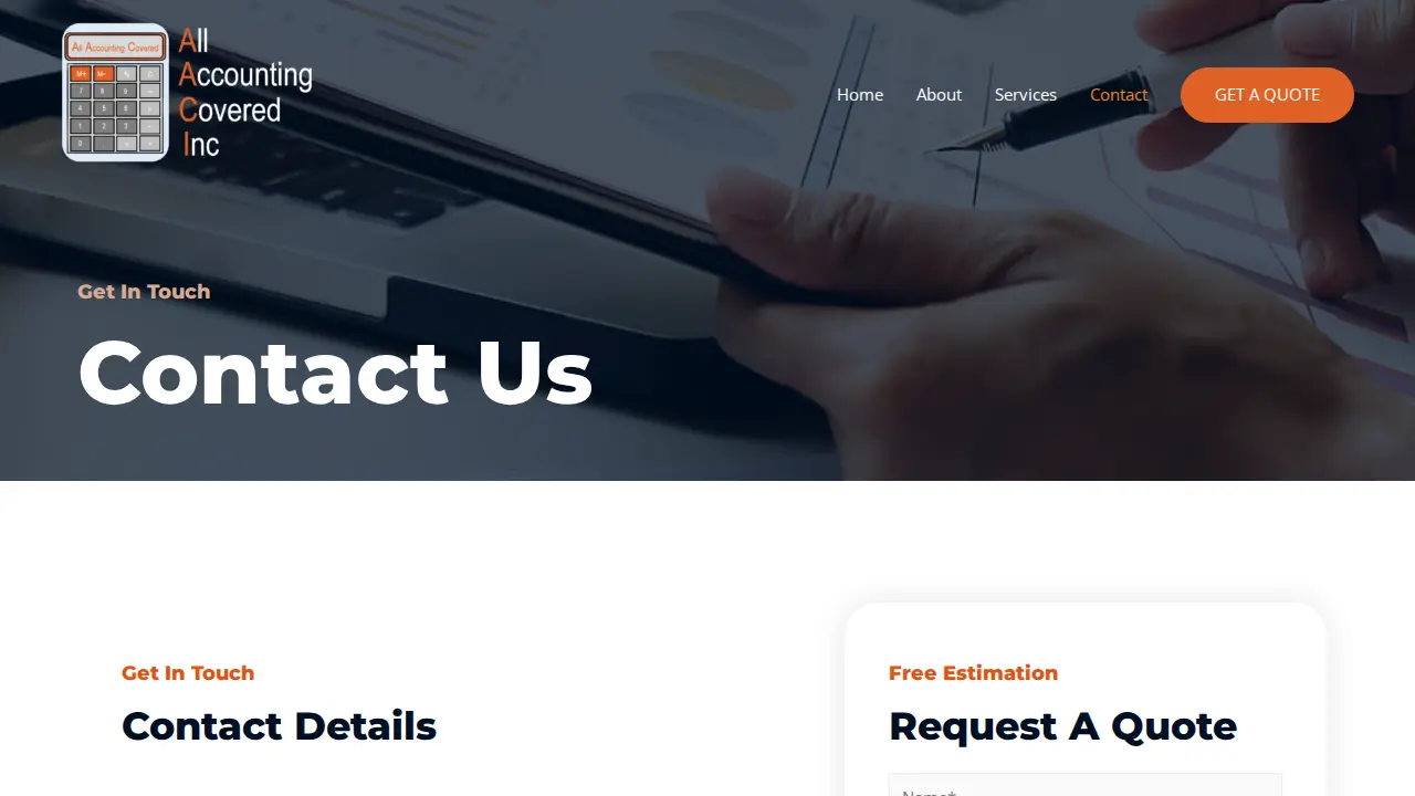 All Accounting Covered, inc page