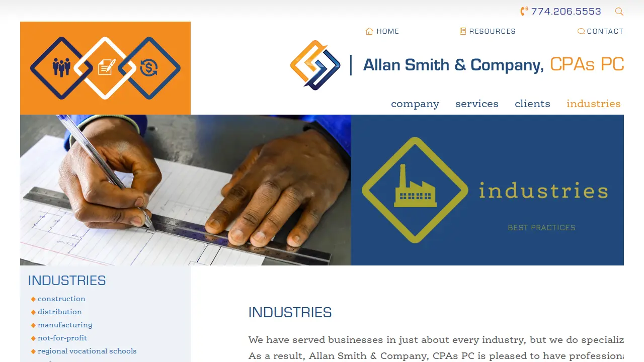 Allan Smith & Company, CPAs PC page