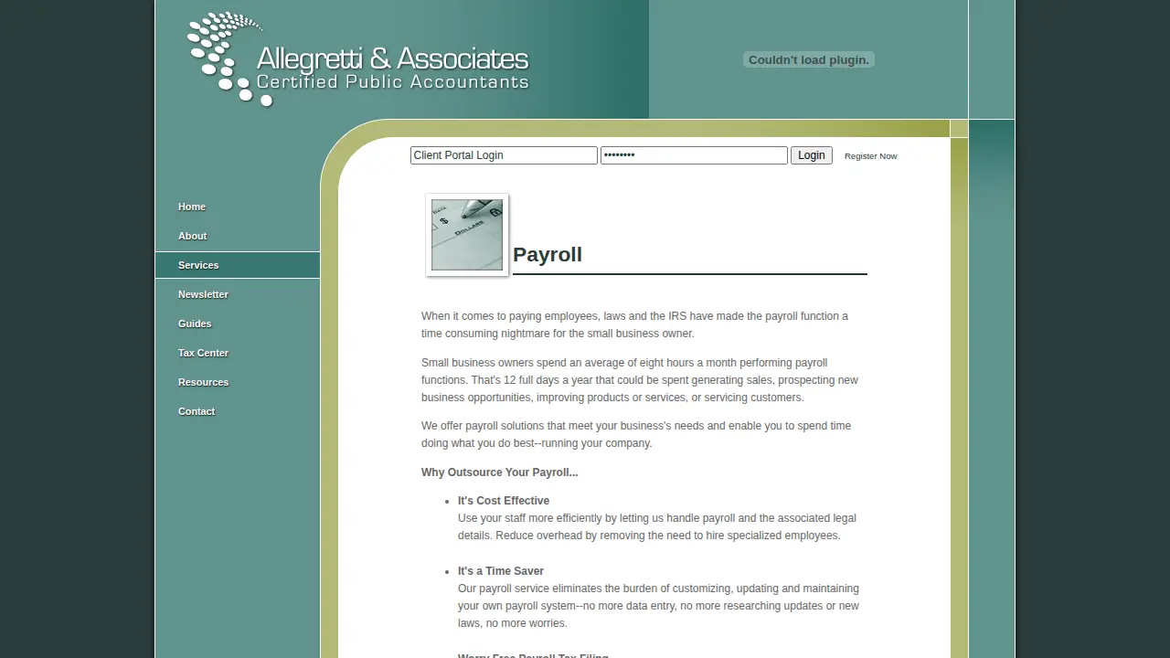 Allegretti & Associates page