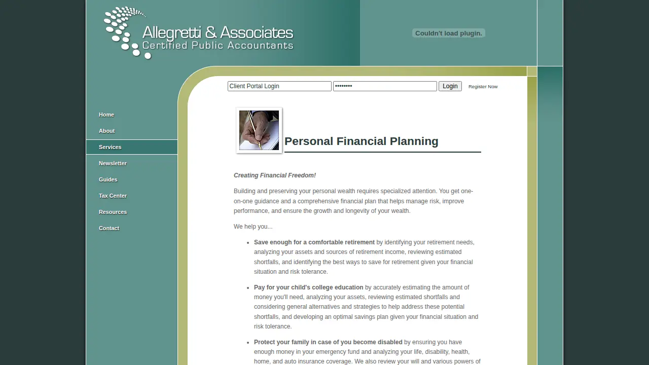 Allegretti & Associates page