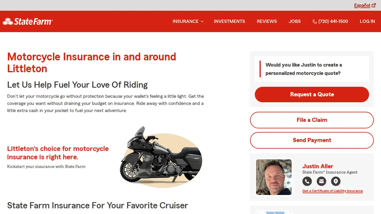 Justin Aller - State Farm Insurance Agent page