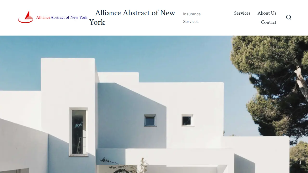 Alliance Abstract of New York page