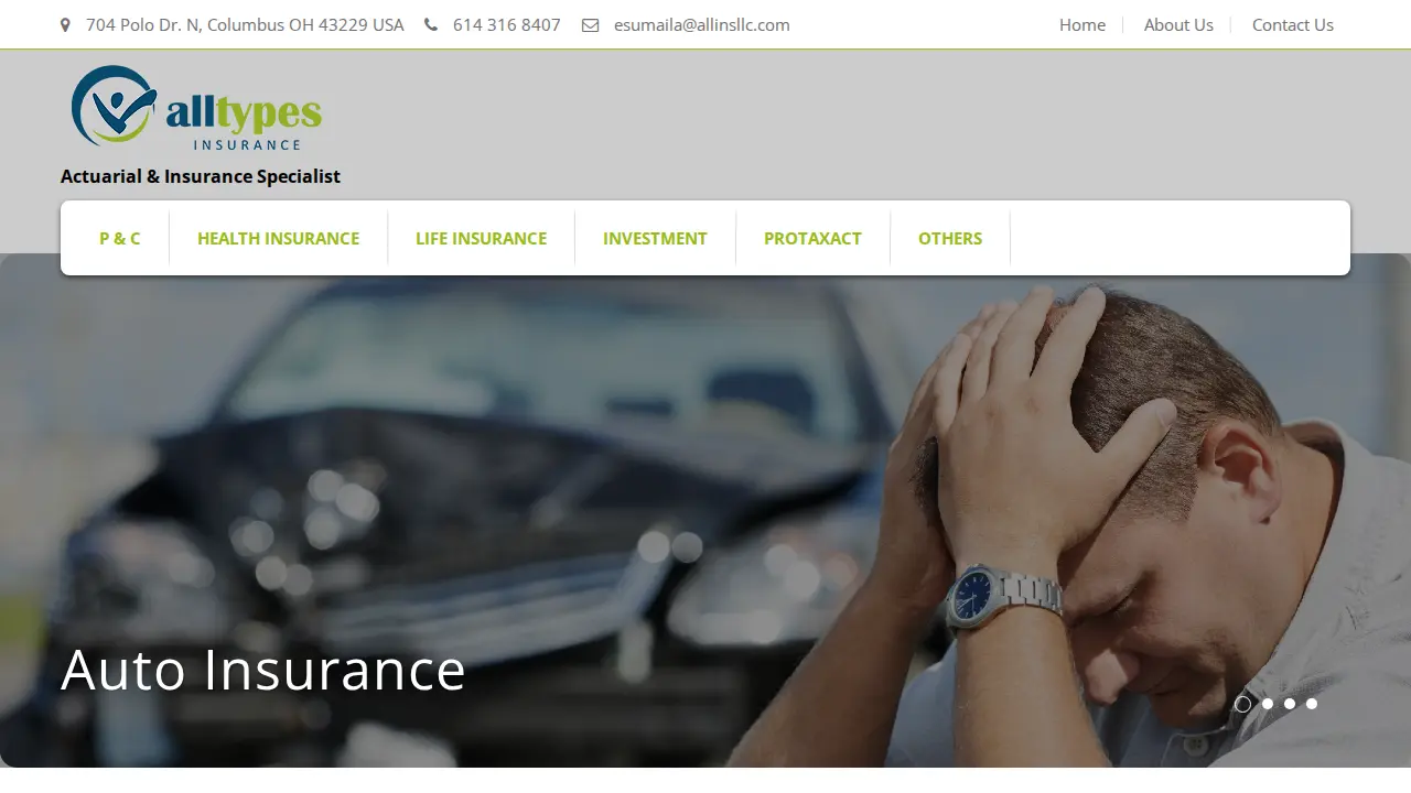 Alltypes Insurance LLC website