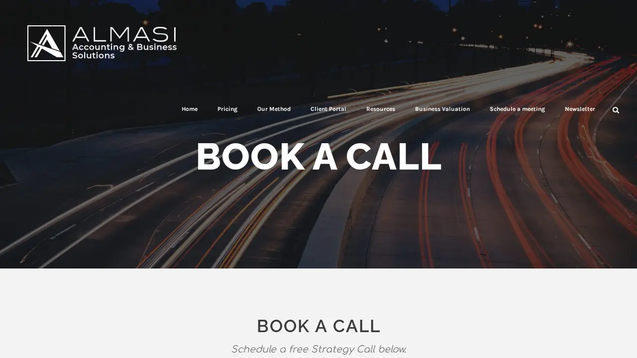 Almasi Accounting and Business Solutions page
