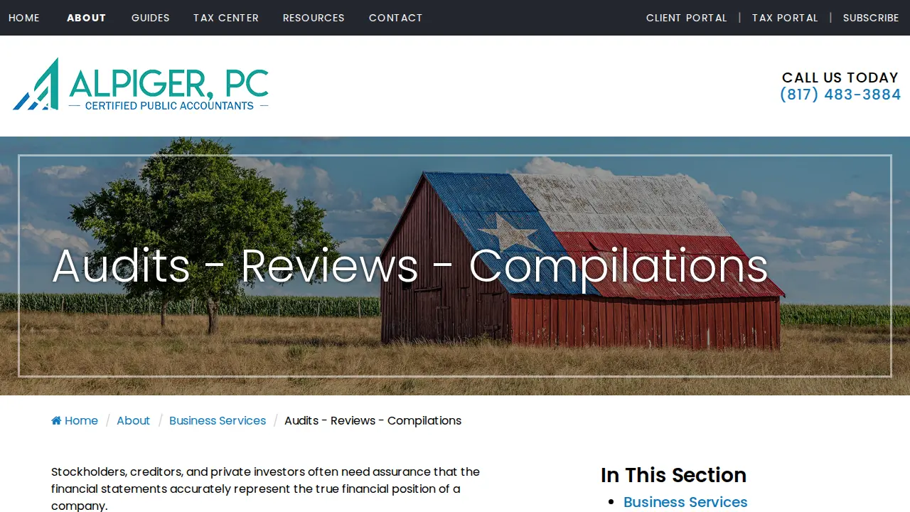 Alpiger PC page