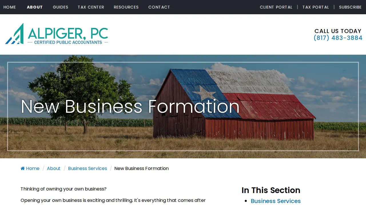 Alpiger PC page
