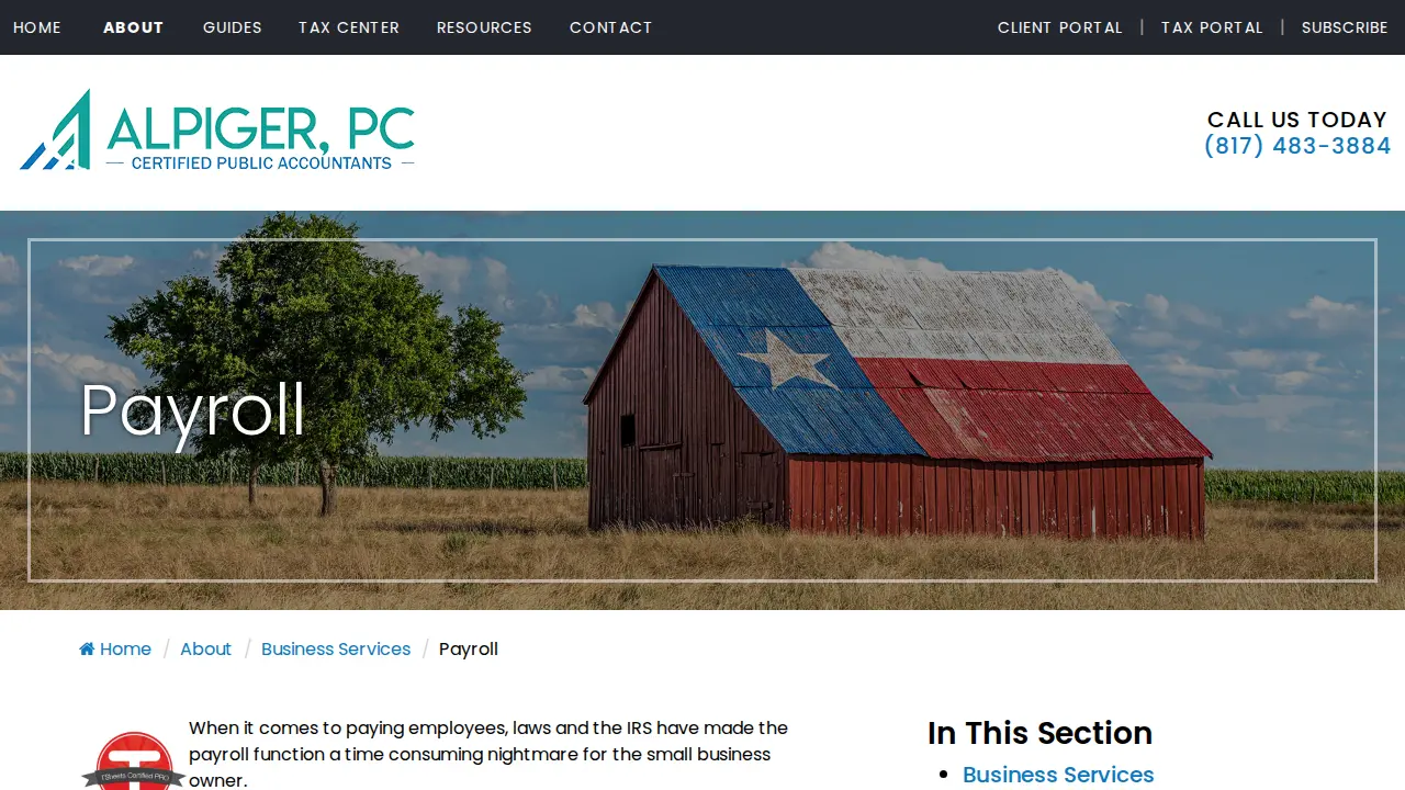 Alpiger PC page