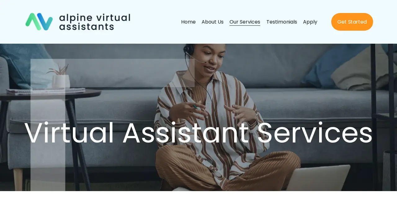 Alpine Virtual Assistants page