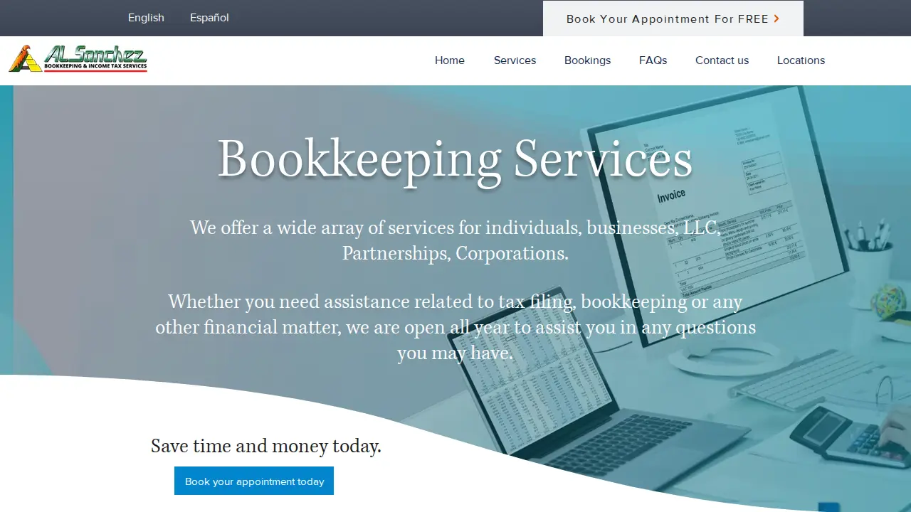 ALA Income Tax Service page