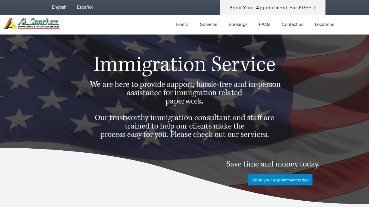 ALA Income Tax Service page