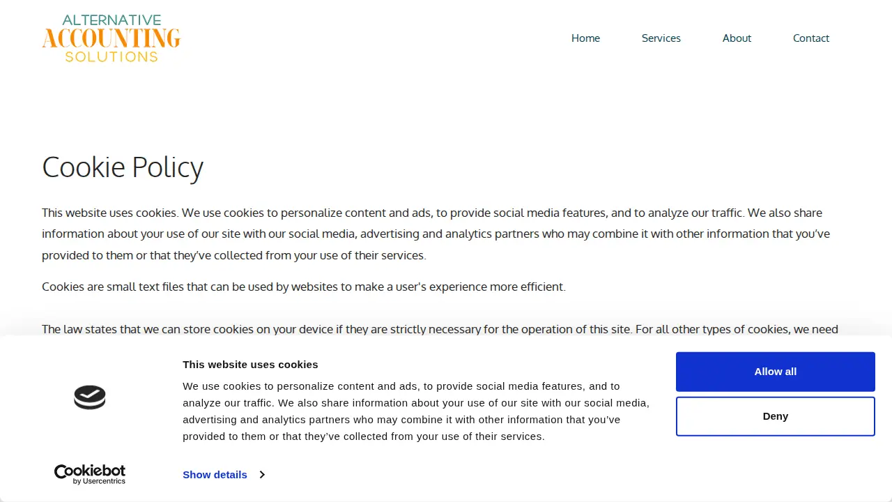 Alternative Accounting Solutions, LLC page