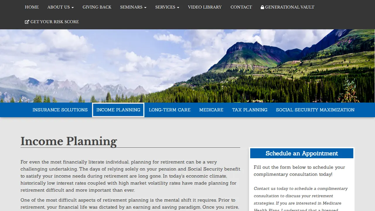 Altitude Planning Group page