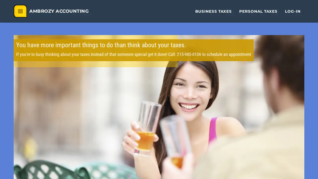 Ambrozy Accounting page