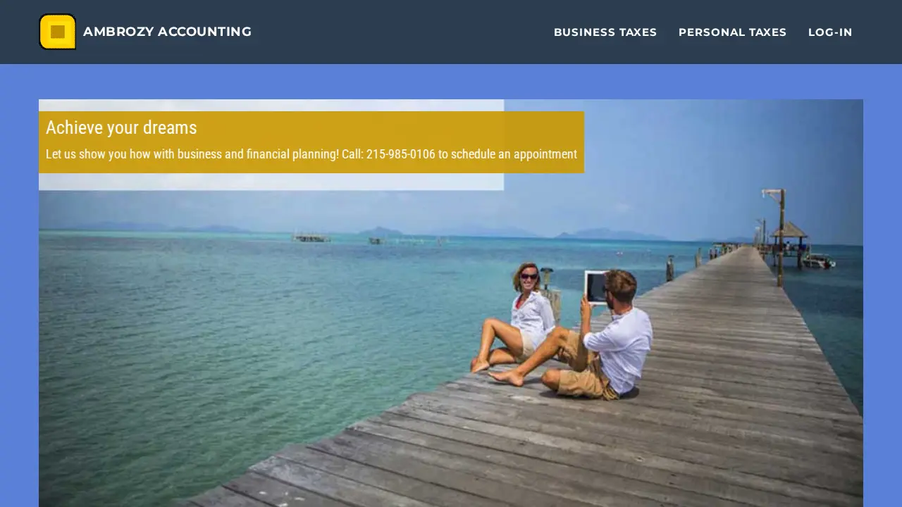 Ambrozy Accounting page