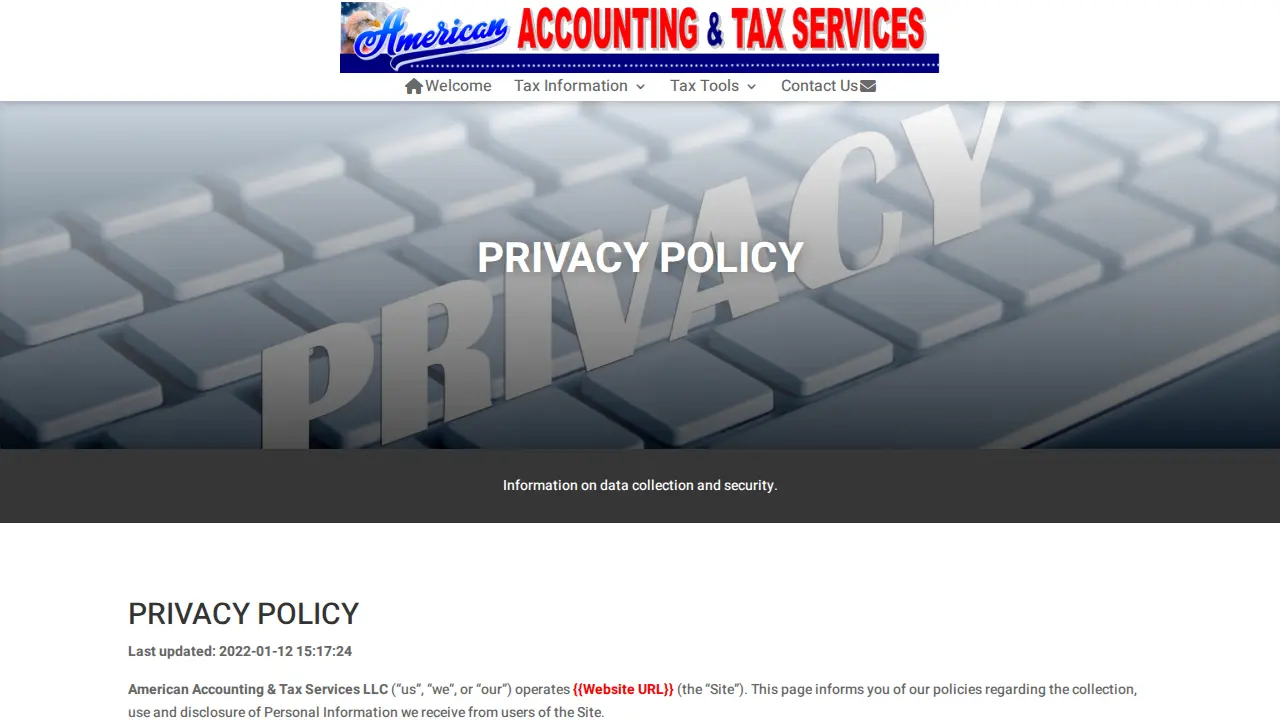 AMERICAN ACCOUNTING & TAX SERVICES LLC page