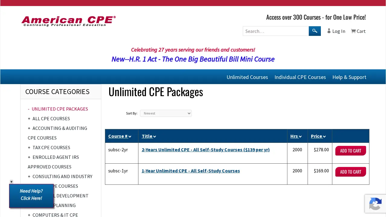 American CPE Inc page