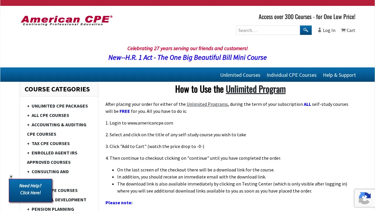 American CPE Inc page