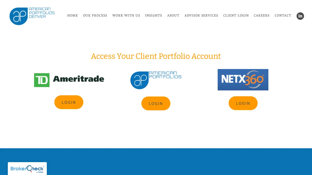 American Portfolios Denver page