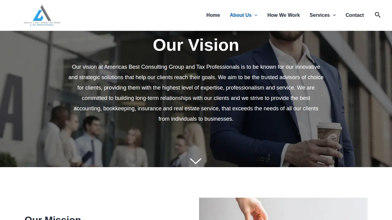 Americas Best Consulting Group page