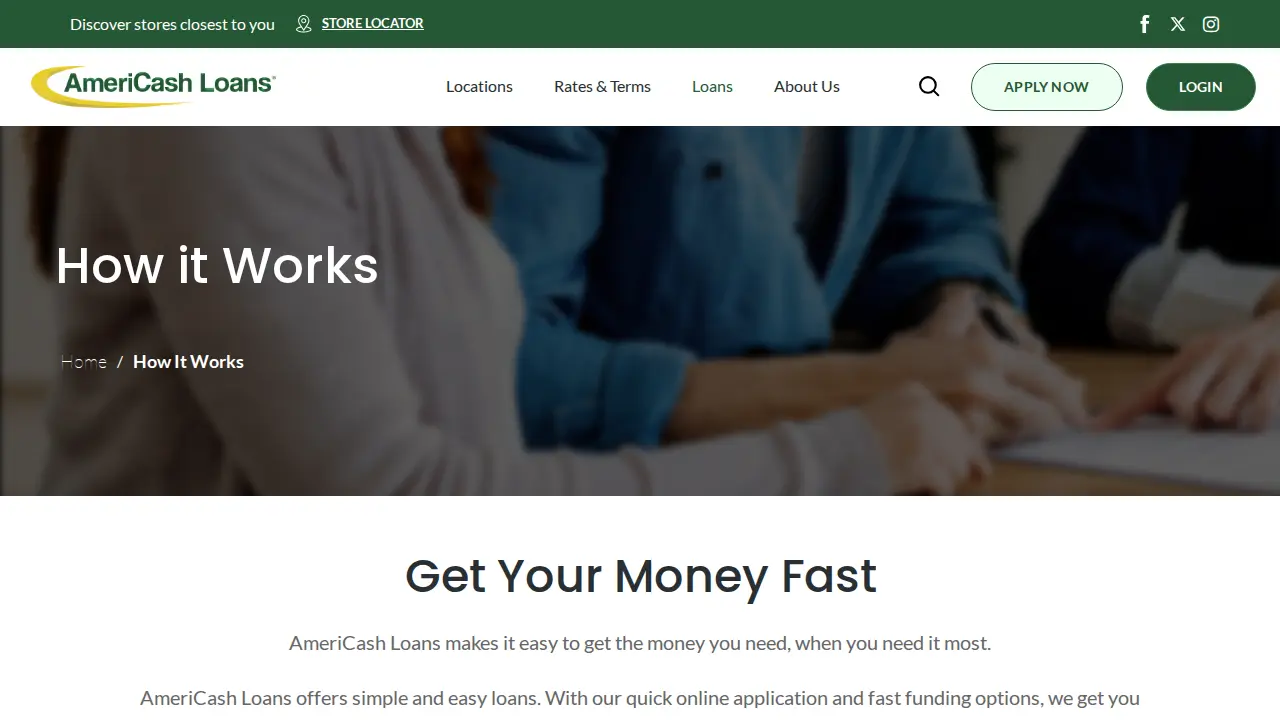 Americash page