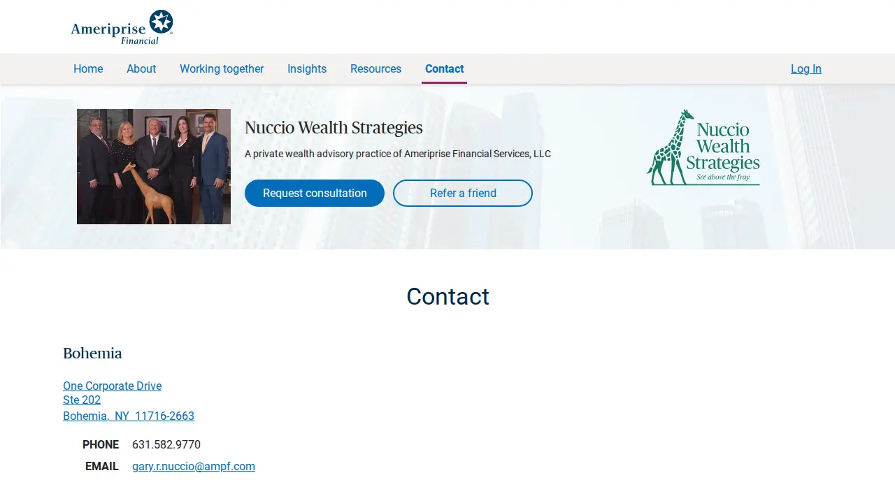 Fulcrum Wealth Management Group - Ameriprise Financial Services, LLC page