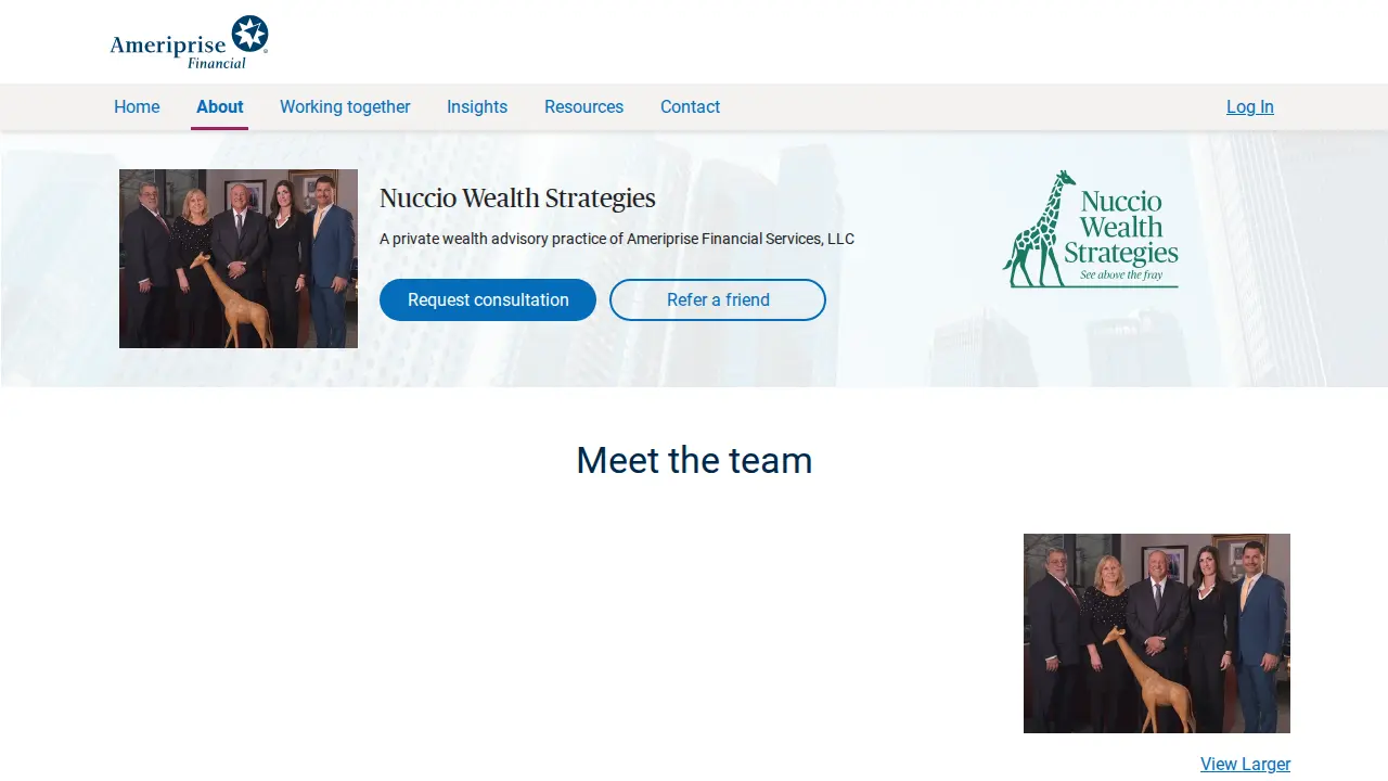 Fulcrum Wealth Management Group - Ameriprise Financial Services, LLC page