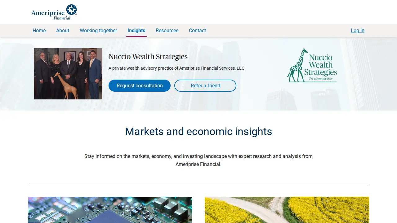 Fulcrum Wealth Management Group - Ameriprise Financial Services, LLC page