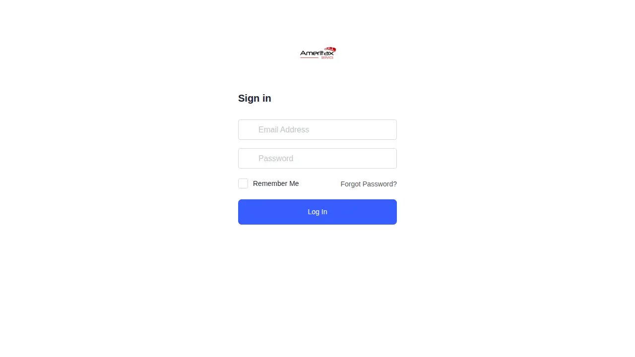 AmeriTax Service page