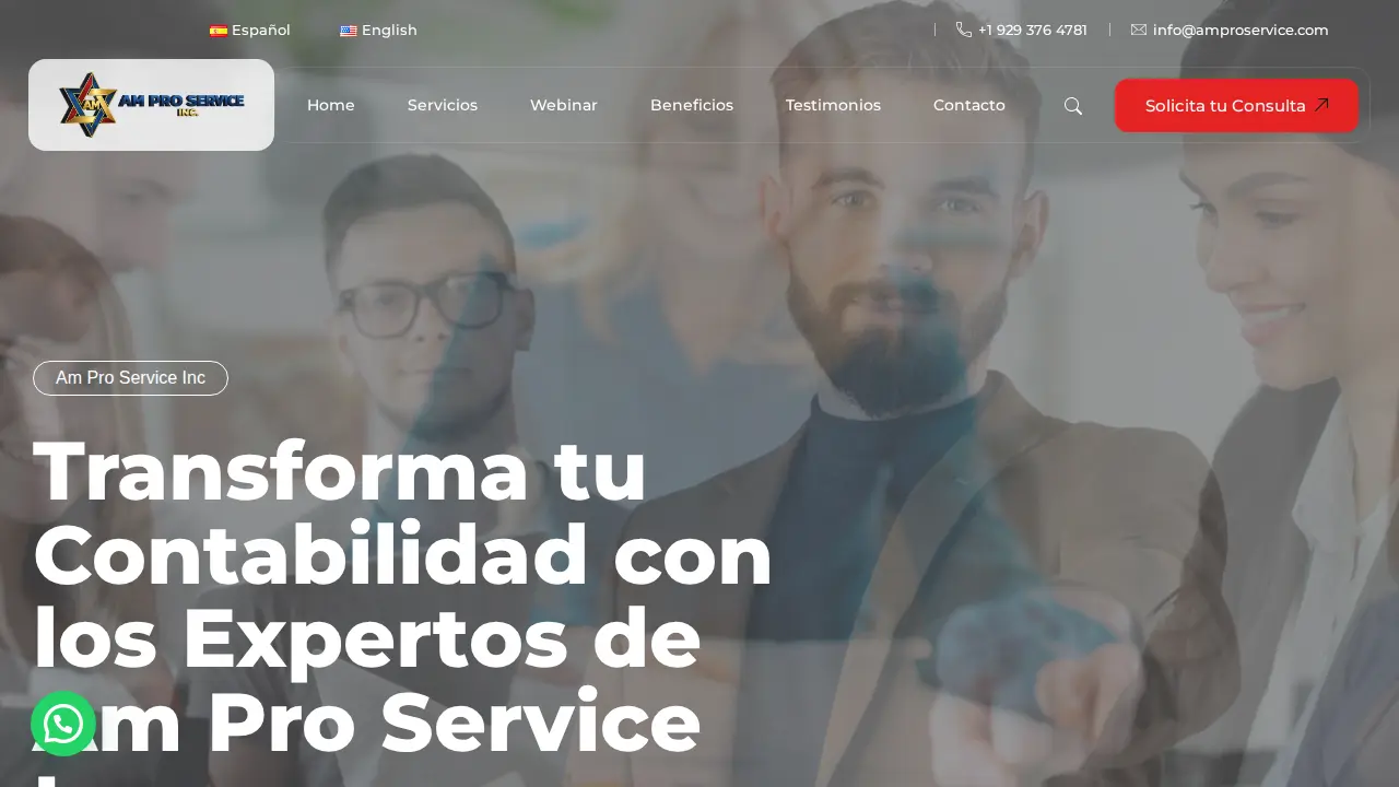 Am Pro Service page