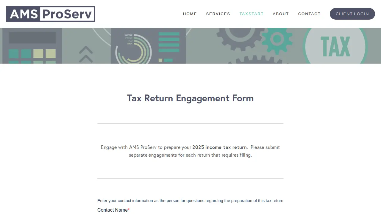 AMS ProServ page