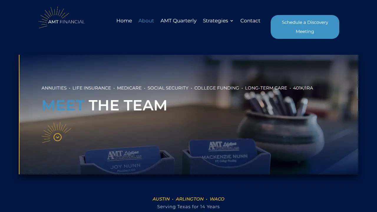 AMT Lifetime Financial, LLC page
