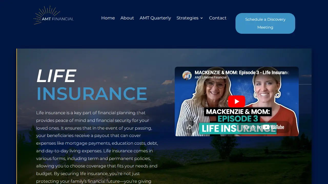 AMT Lifetime Financial, LLC page