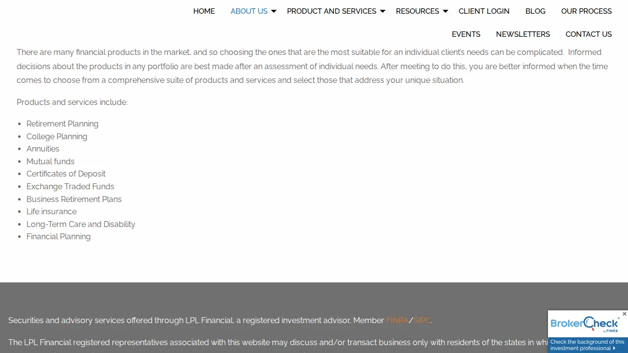 Anchor Wealth Strategies page