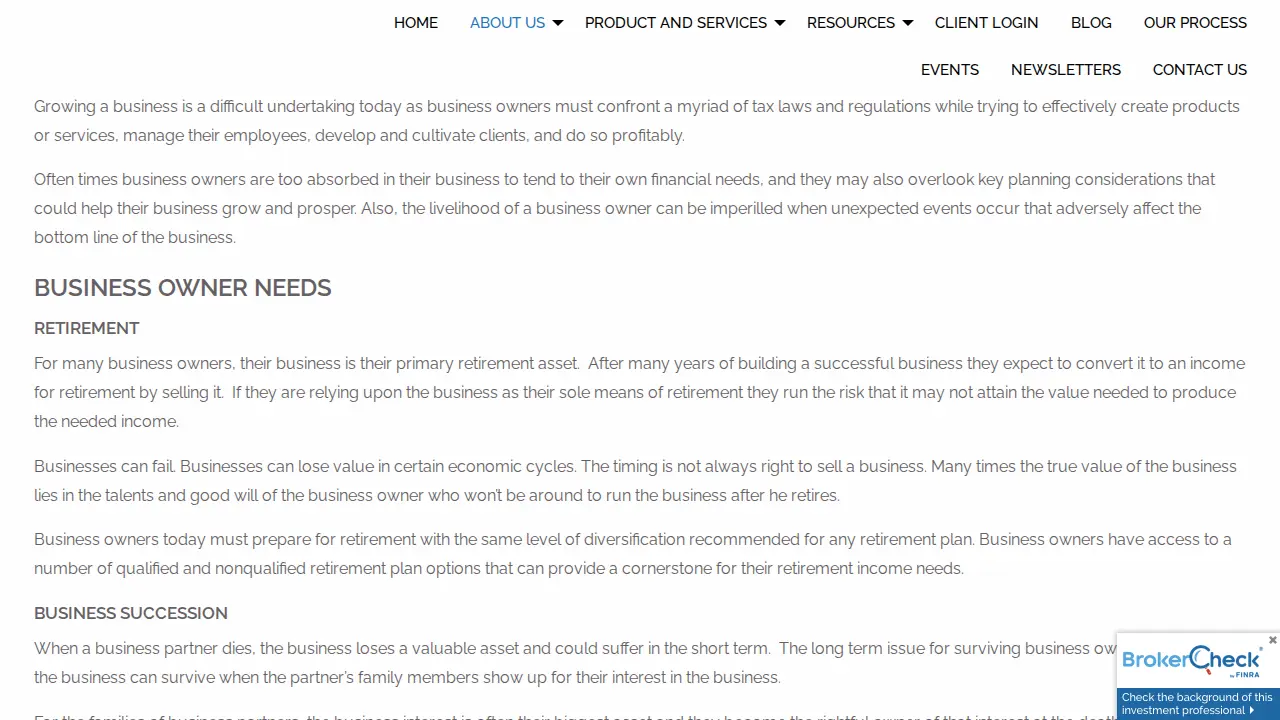Anchor Wealth Strategies page