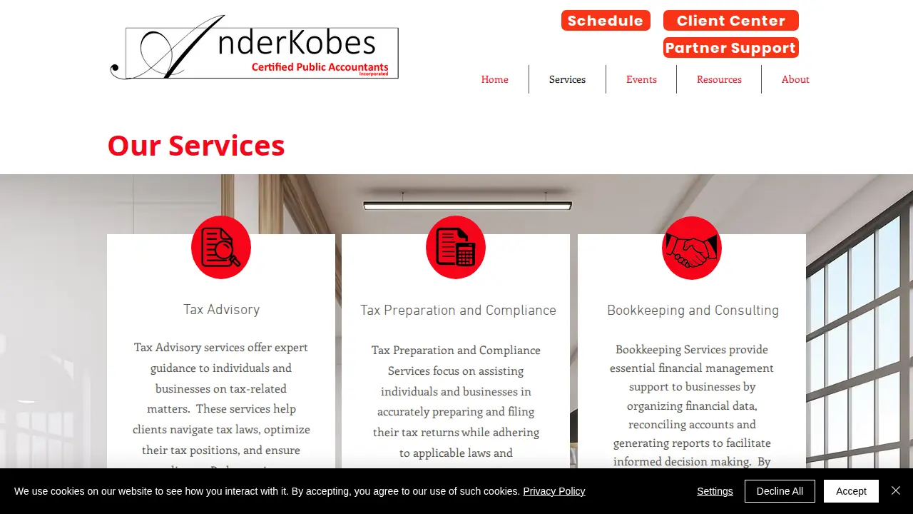 AnderKobes CPA, Inc page