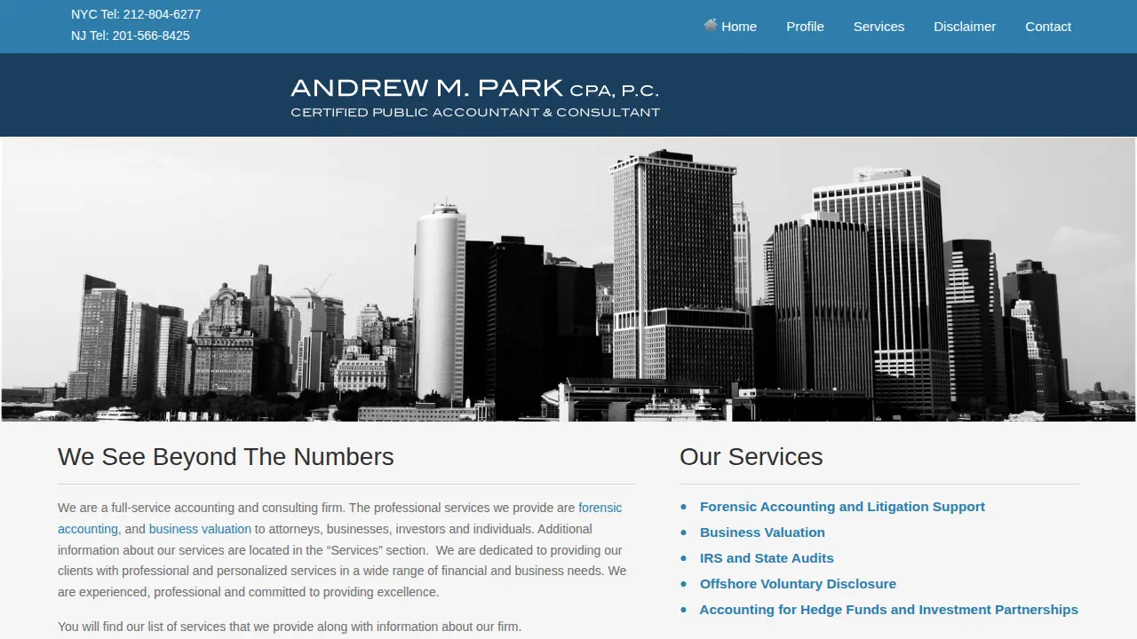 Andrew M. Park, CPA, P.C.