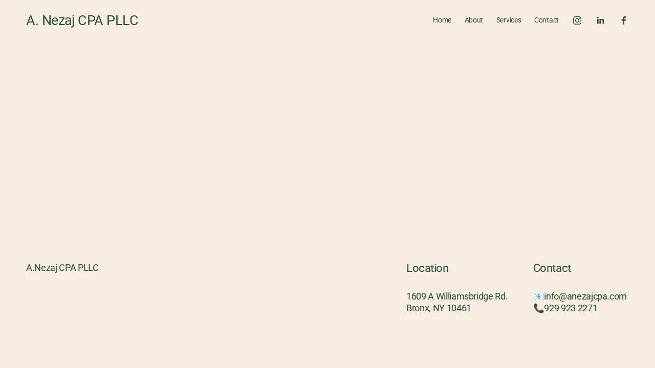 A Nezaj CPA PLLC page