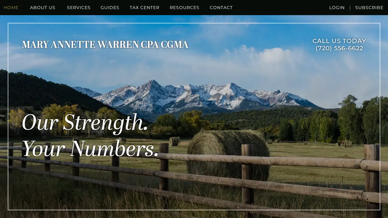 Mary Annette Warren, CPA, CGMA page
