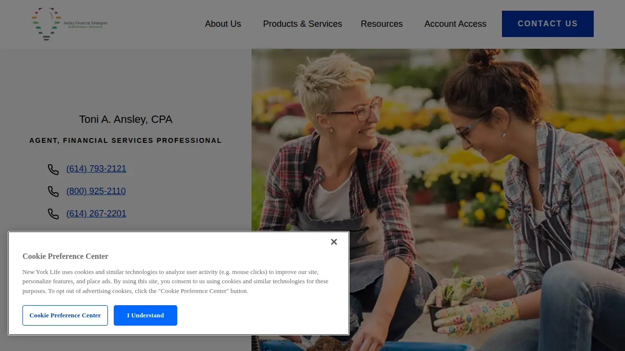 Toni A. Ansley CPA New York Life