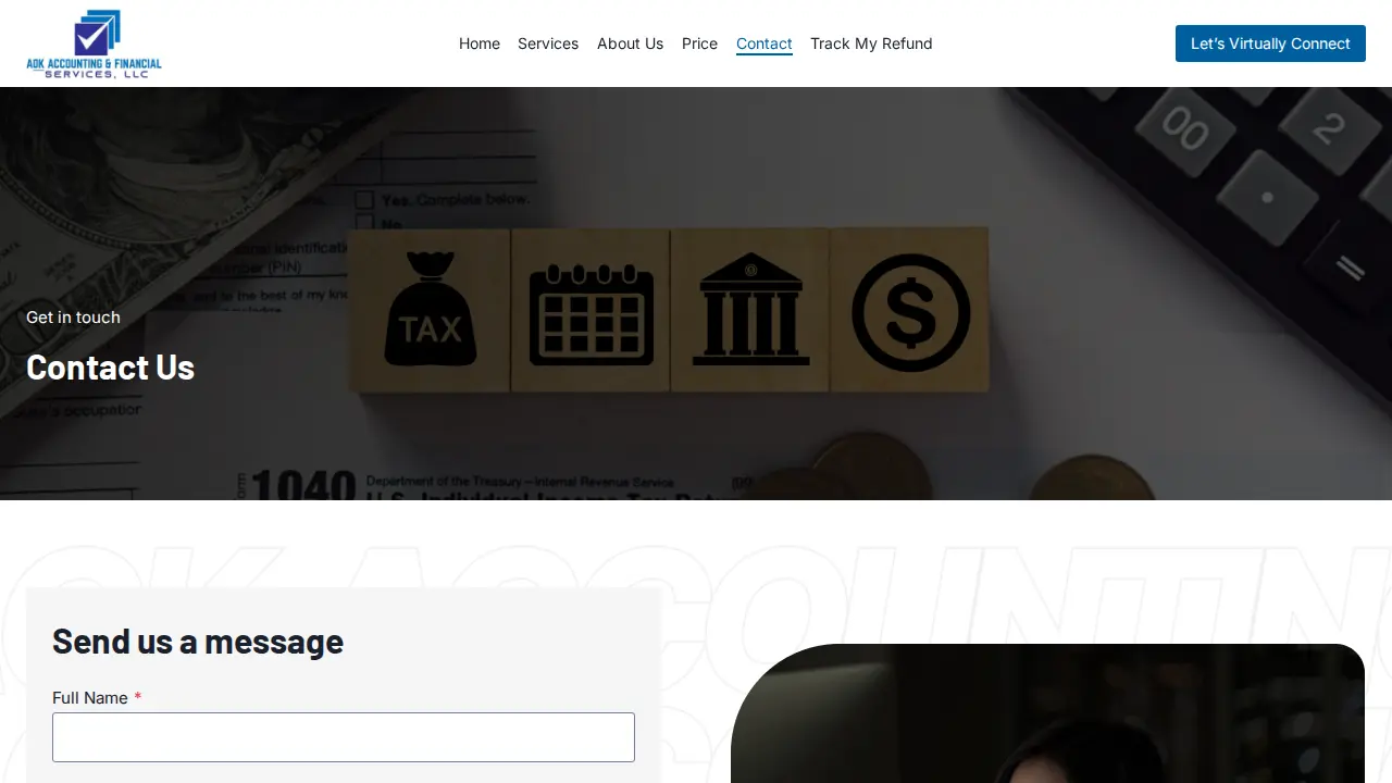 AOK Accounting & Financial Services LLC page