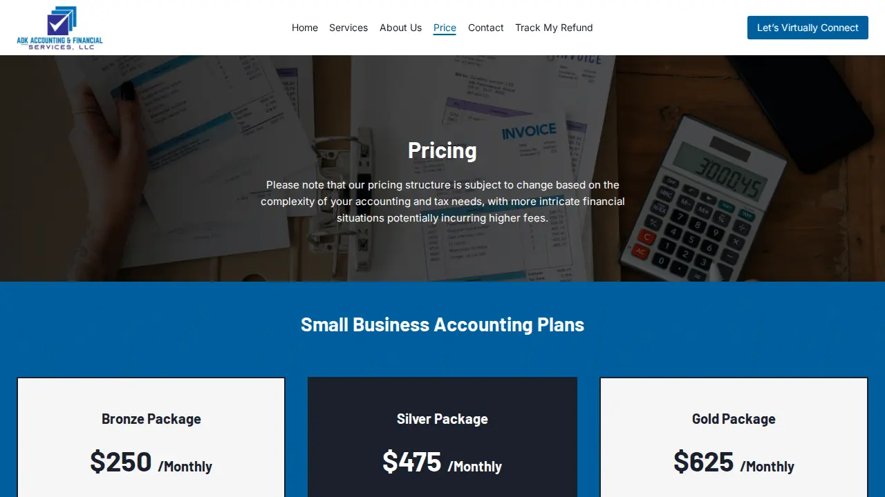 AOK Accounting & Financial Services LLC page