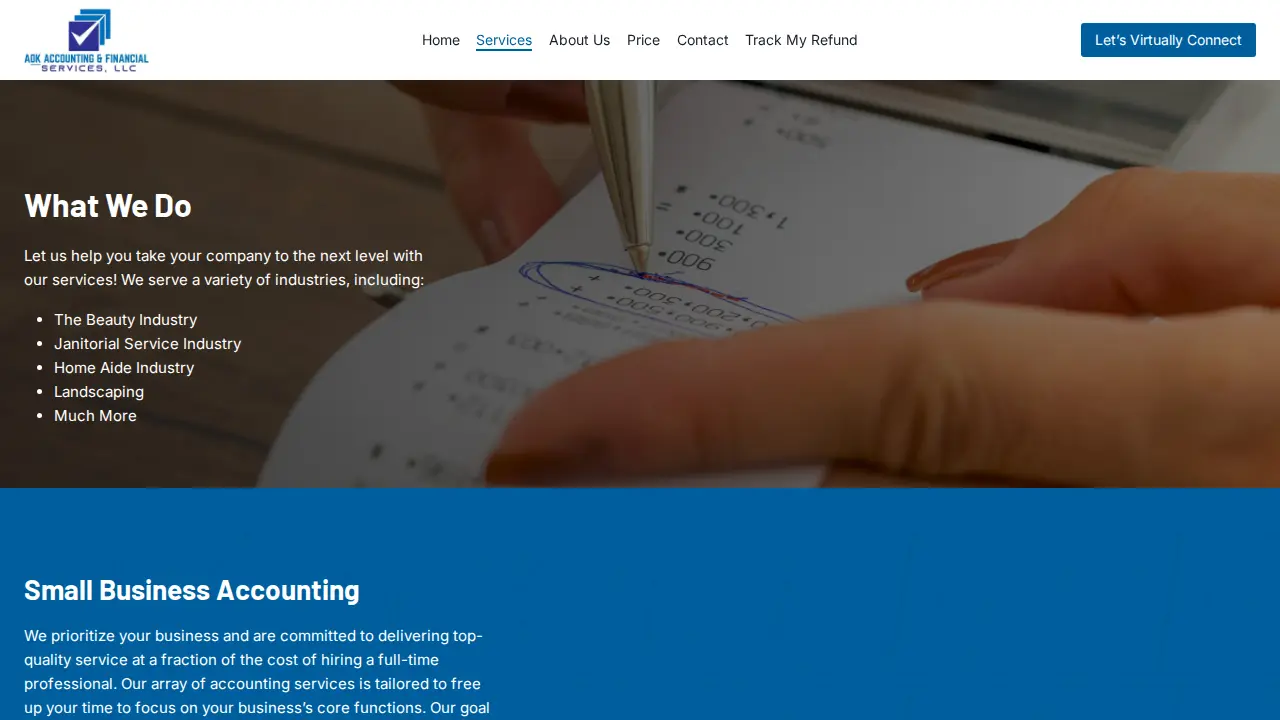 AOK Accounting & Financial Services LLC page