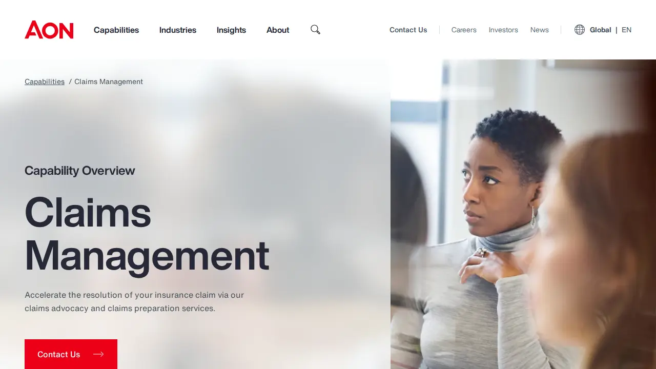 Aon Private Risk Management: Maney Lorriane page